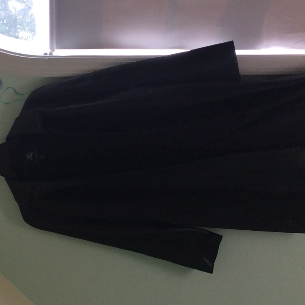 Burberry Leather Trench Coat